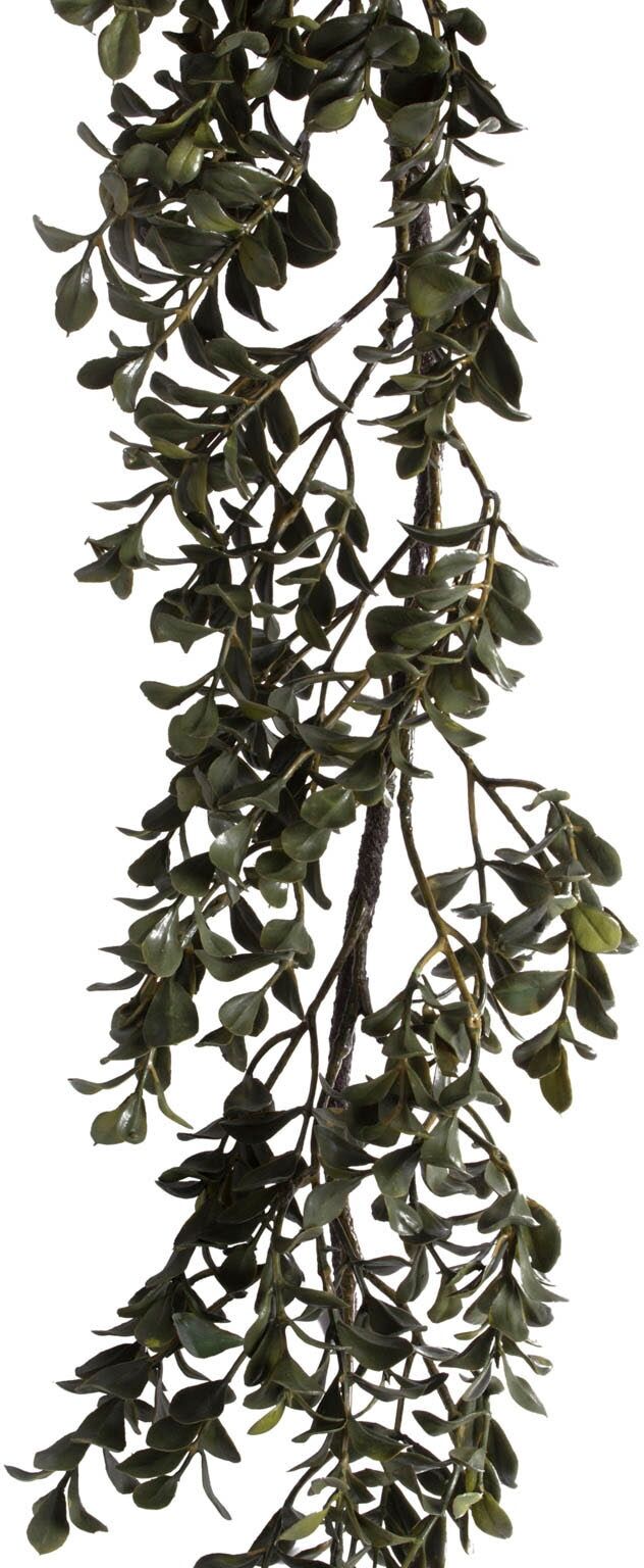 Künstliche Zimmerpflanze BOTANIC-HAUS "Buchsgirlande natural", grün, B:20cm H:145cm T:20cm Ø:20cm, Kunststoff, Kunstpflanzen, Künstliche Zimmerpflanze