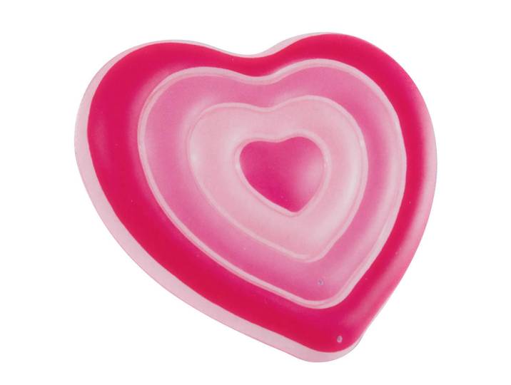 Luftmatratze Herzform Love, Rosa, Kunststoff, 25x155x135 cm, Freizeit & Co, Pools & Wasserspaß, Stand Up Paddle