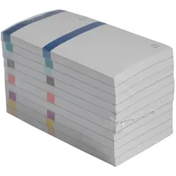Exacompta 96399E 50x Nummernbl 60x135 100 Bl Farbband sor - Farben sortiert