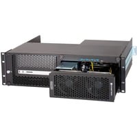 xMac Studio - Echo II DV module, Rack-Gehäuse schwarz, 3 Höheneinheiten