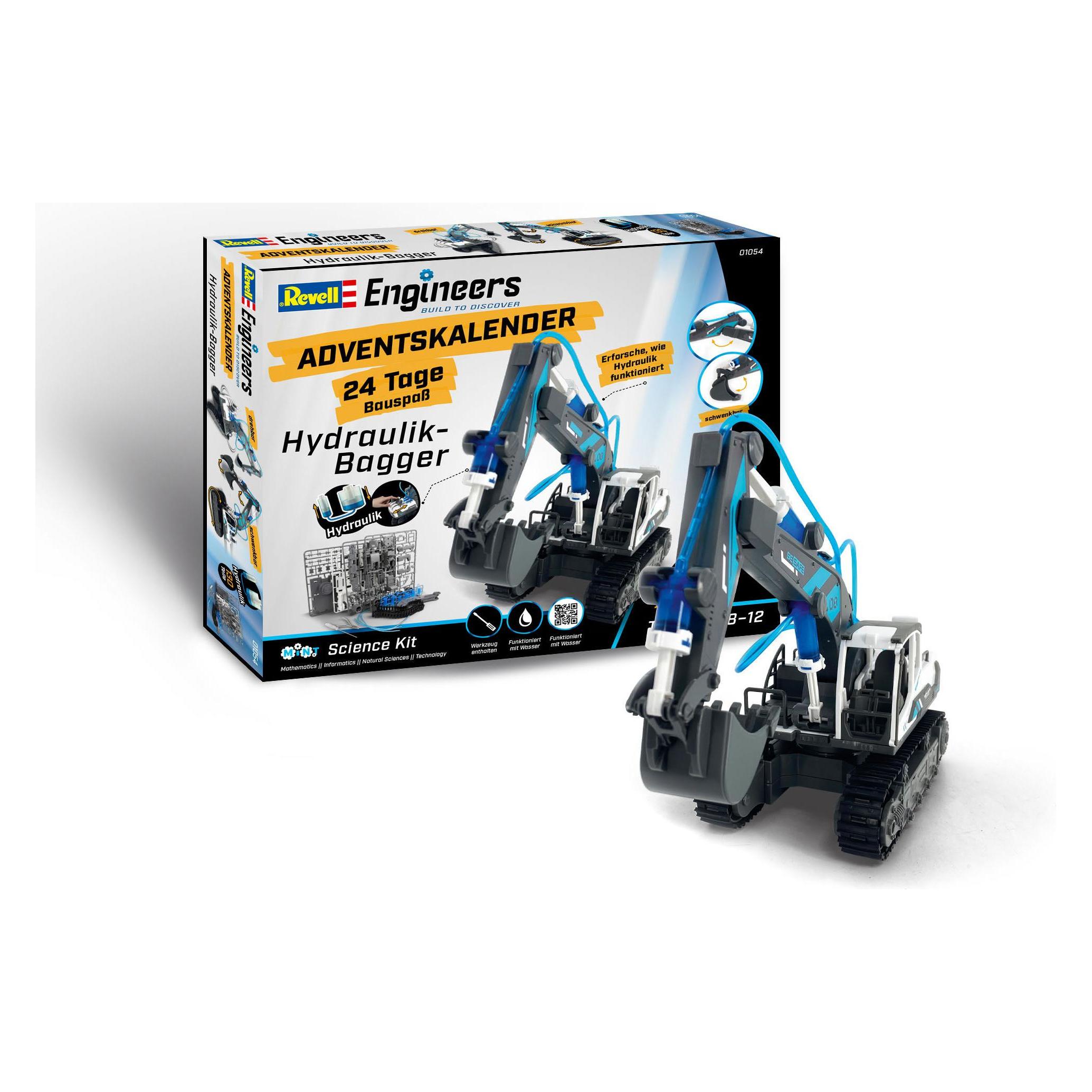 Revell Engineers Excavator, Engineers - Bauen, Forschen, Entdecken (01054)