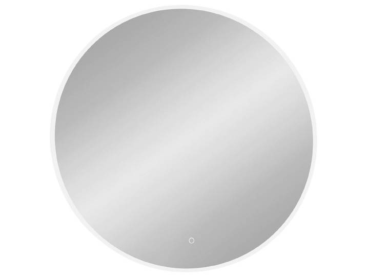 Celina Home Badezimmerspiegel, Silberfarben, Glas, rund, 60x60x4.2 cm, Made in Germany, Badezimmer, Badezimmerspiegel, Badspiegel