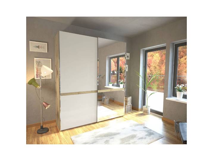 Armoire à portes couliss. Barcelona III 200 x 217cm Marron