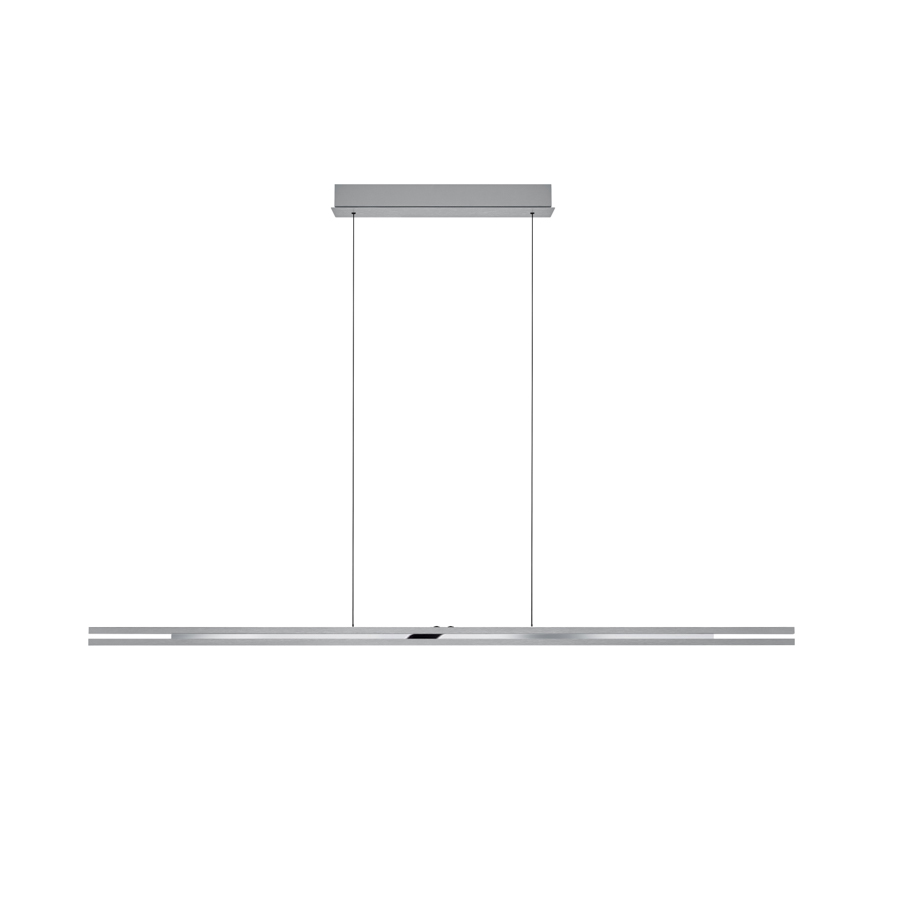 Elements by Bankamp LED-Pendelleuchte BEN 150cm, Nickel 20647/2-92 4045542238487