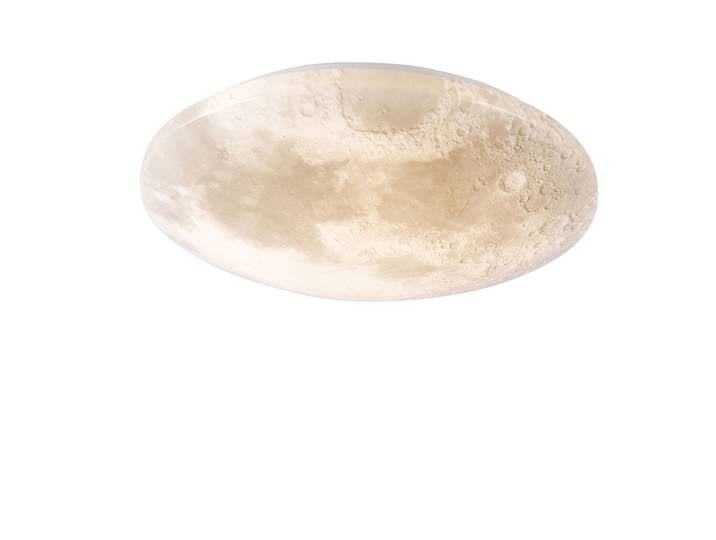 Plafonnier blanc avec LED et variateur avec télécommande - Mane