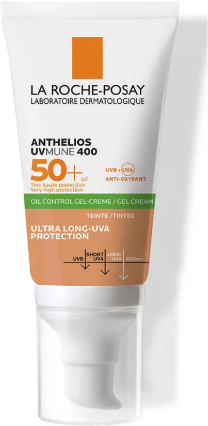La Roche Posay Anthelios Dry Touch Tinted Anti-Shine Gel SPF 50+ 50 ml