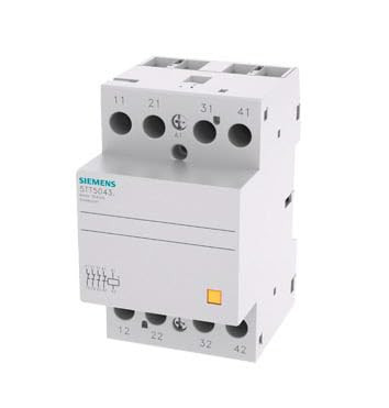 Siemens Strooimschakelaar 5TT5 4NC 230V AC 220V DC 3 modules