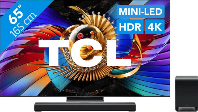 TCL SQD Mini-led 65 inch 80L (2026) met TCL S60K