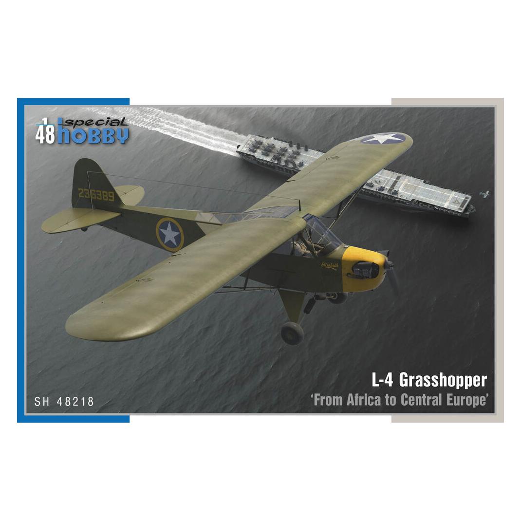 Special Hobby L-4 Grasshopper From Africa to Central Europe (100-SH48218)