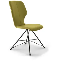 Musterring Stuhl Nevio V1443 Leder Grün Lime