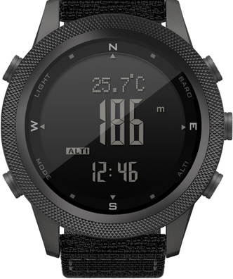 Lush Living Finds Outdoor Sport Watch With Altimeter, Barometer, Compass, For Running, Swimming, And Fitness Tracking Outdoor Sport Watch With Altimeter, Barometer, Compass, For Running, Swimming, And Fitness Tracking
