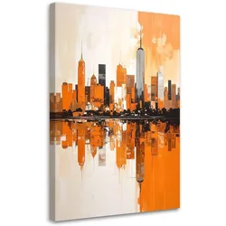 LEINWANDBILD Städte & Architektur 80x120cm