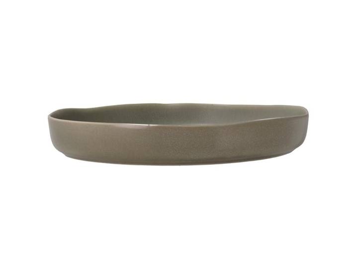 Servierplatte Villa Collection Braun Steinzeug B 28 cm