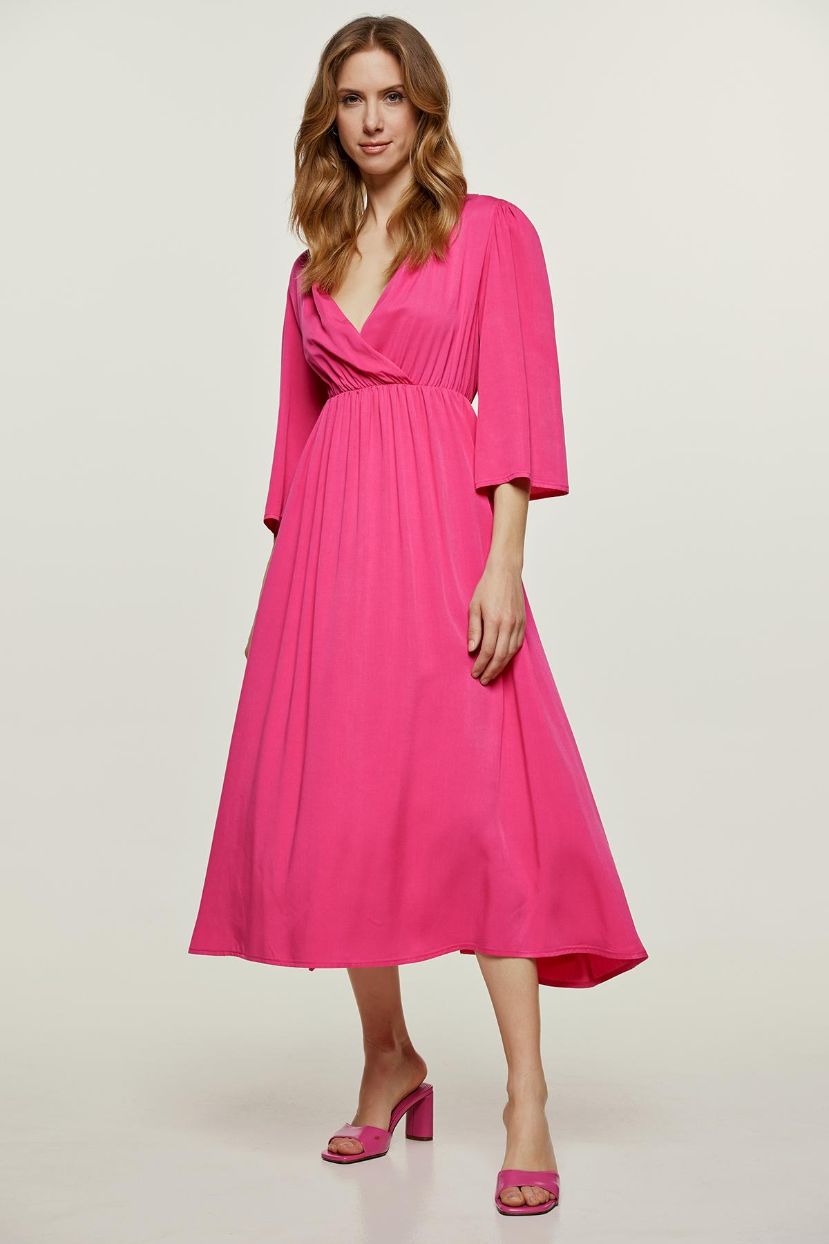 Fuchsia Empire Lijn Jurk