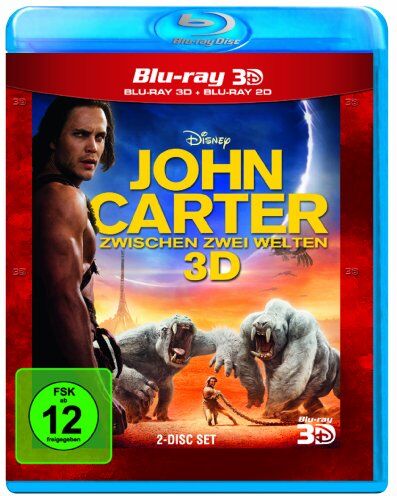 Andrew Stanton - John Carter - Zwischen 2 Welten (+ Blu-ray 2D) [Blu-ray 3D] - Preis vom 11.10.2026 15:43:13 h