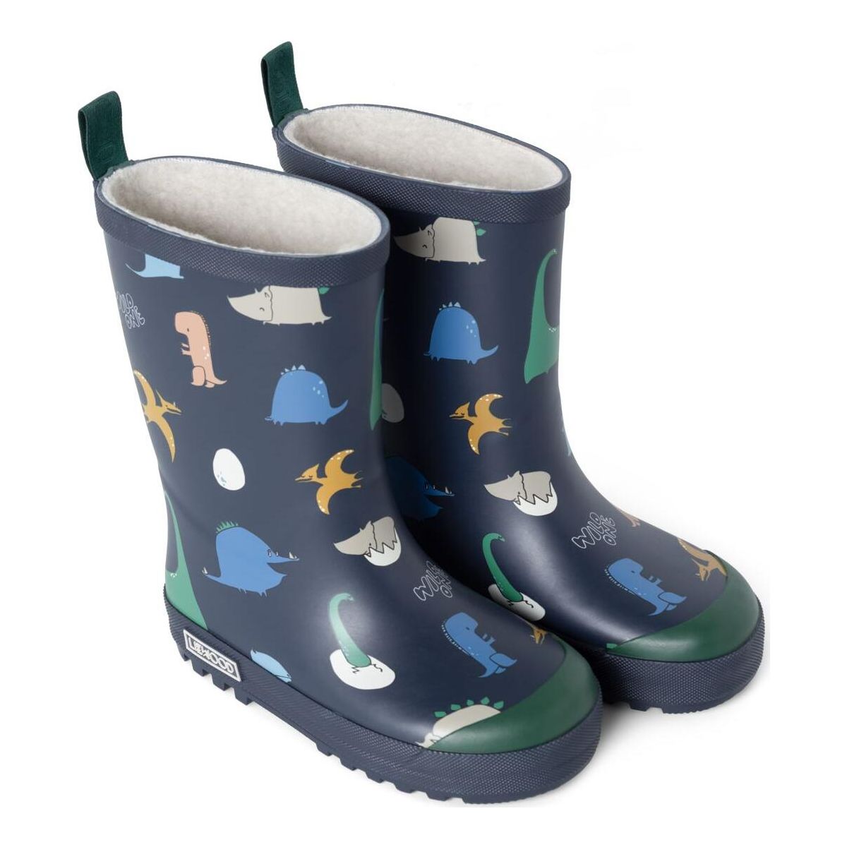 Liewood Mason Thermo Rainboot dino roar / classic navy (2868) 22 LW13043-2868-22-CU