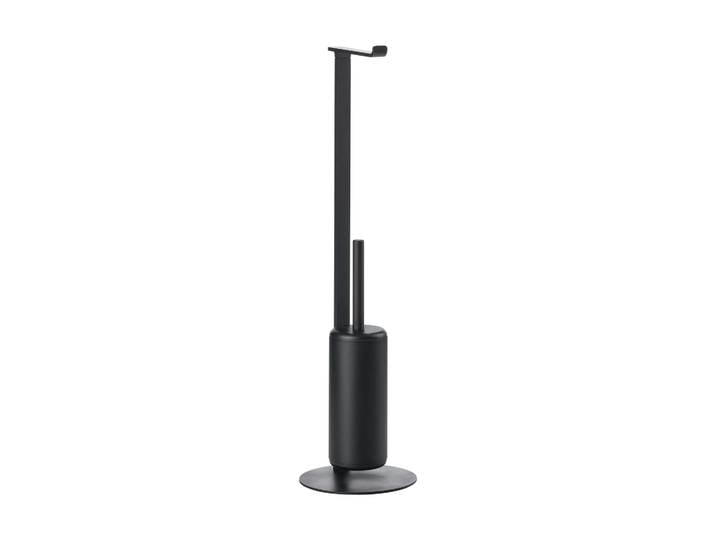 Zone Denmark Rim Toilettenpapierhalter mit Bürste Black