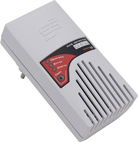 Schabus GX-B1pro integr. Sensor SE Gasmelder mit internem Sensor netzbetrieben, über Steckdose detektiert Methan, Propan, Ethanol
