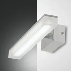 Saura LED Wandleuchte & Spiegelleuchte Verchromt IP44 Fabas Luce