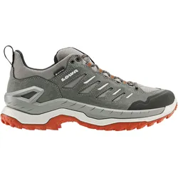 Lowa, Herren, Wanderschuhe, Innovo Gtx Lo (41.5), Orange, Grau