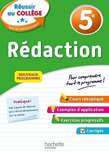 Rédaction 5e : nouveau programme - Preis vom 09.10.2026 07:28:09 h