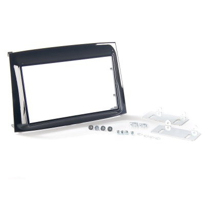 CHP Radioblende FIAT Doblo ab 2015, OPEL Combo 2015 2DIN piano black Installer Kit
