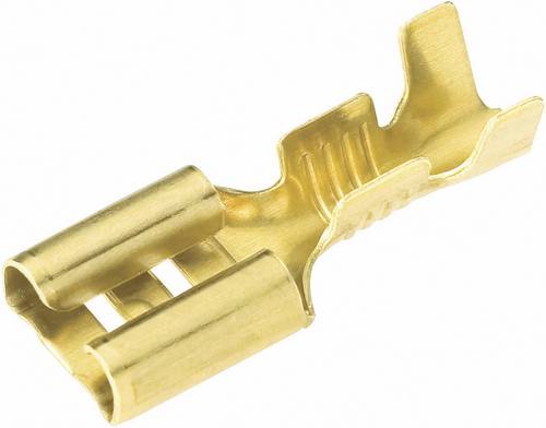 Vogt Verbindungstechnik 3760A.60 Flachsteckhülse Steckbreite: 2.8mm Steckdicke: 0.5mm 180° Unisoliert Metall