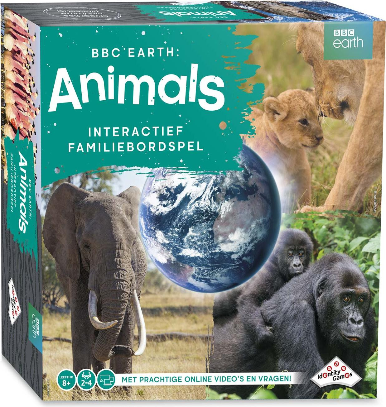 Identity Games BBC Earth Dieren Bordspel Educatief voor de Familie vanaf 8 jaar