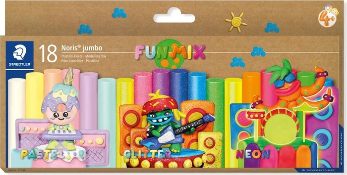 STAEDTLER Plastilin-Knete Noris Jumbo C18