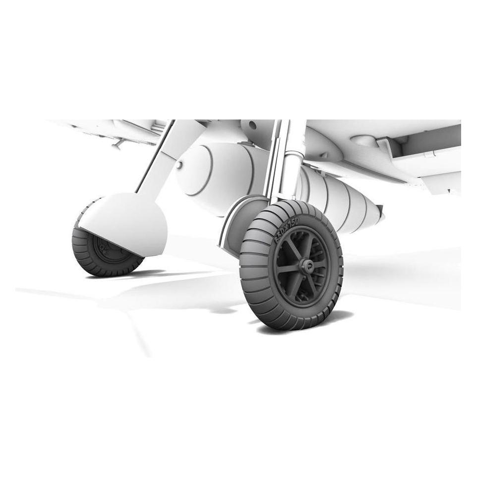 CMK Messerschmitt Bf 109E Wheels (129-Q72384)