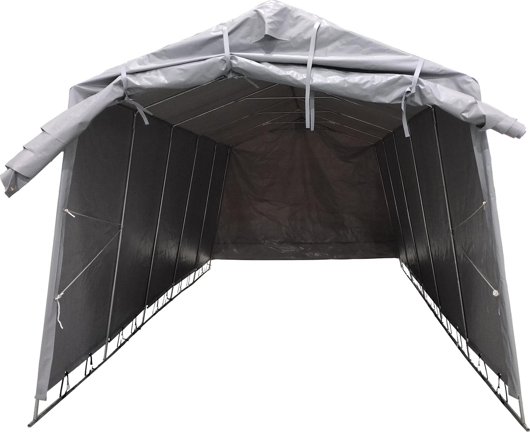 Fornorth Zeltgarage 3,4x7m, Hellgrau