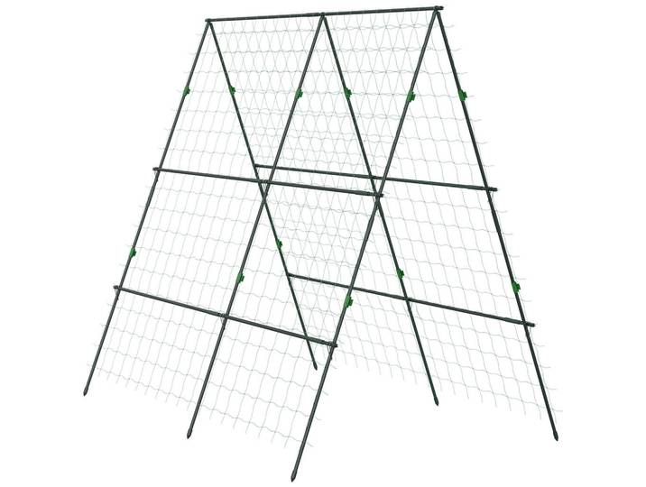 ComfortXL Rankgitter De-10151 Grün, Metall, 100x180x180 cm, Dekoration, Gartendeko