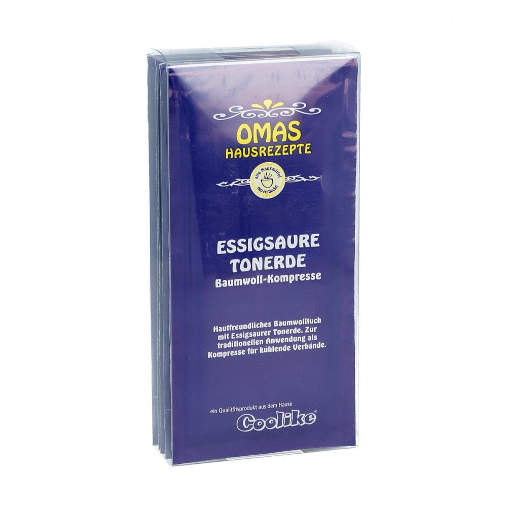 Coolike-Regnery GmbH Essigsaure Tonerde Baumwollkompressen 05553726