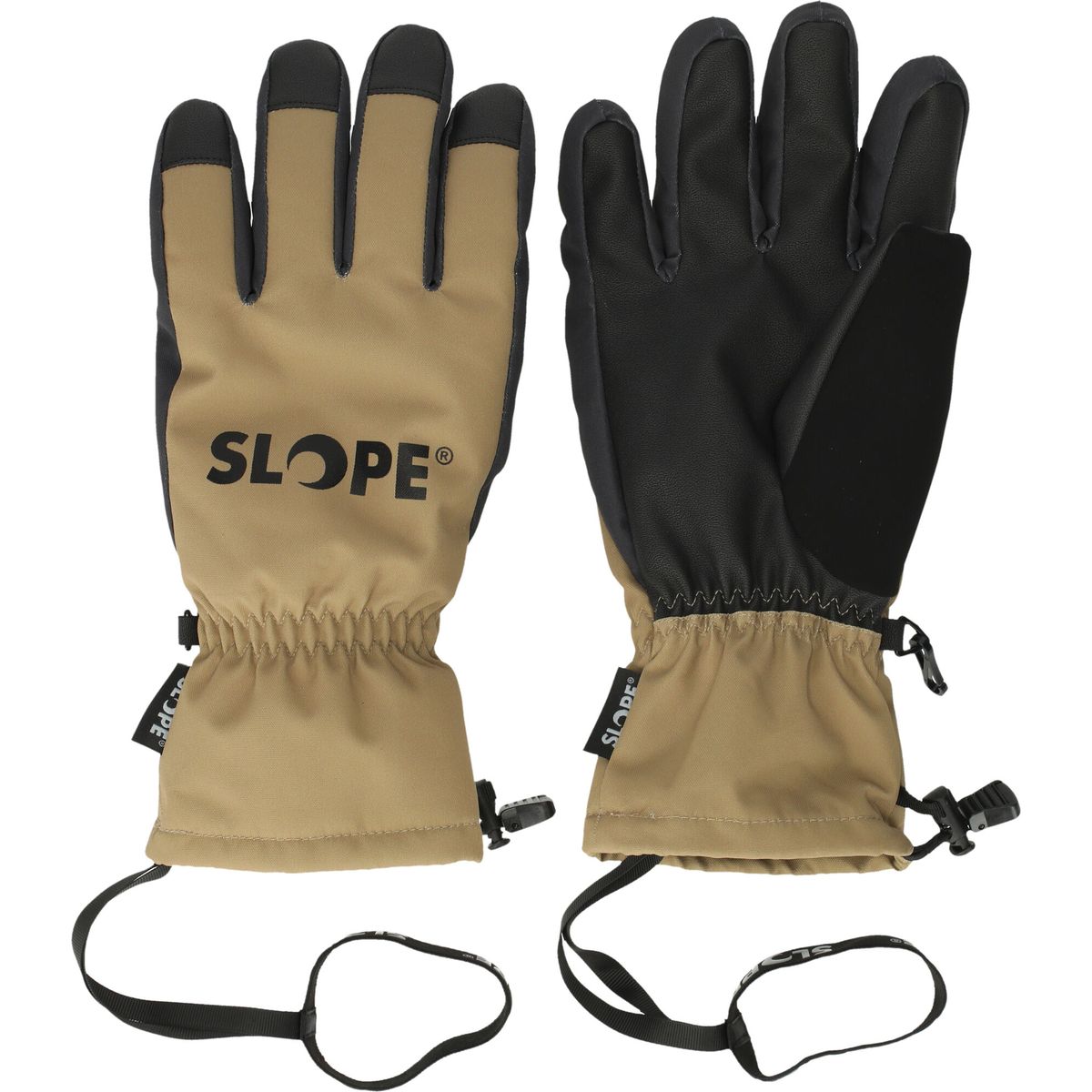 Slope Finnick Finger Ski Gloves petrified oak (3142) S SL243921-3142-S
