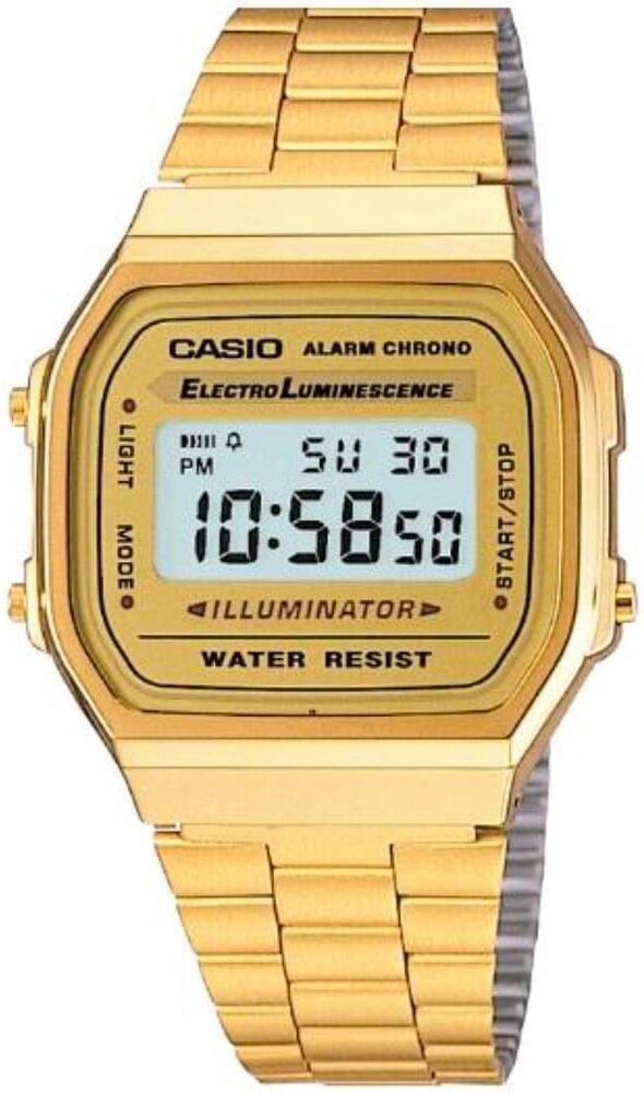 Montre Homme Casio En Acier Jaune Homme