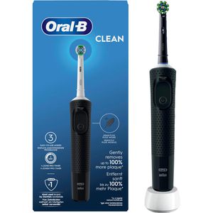 Oral-B Elektrische-Zahnbürste Vitality Pro schwarz, Clean, 3 Putzmodi, mit 1 Aufsteckbürste