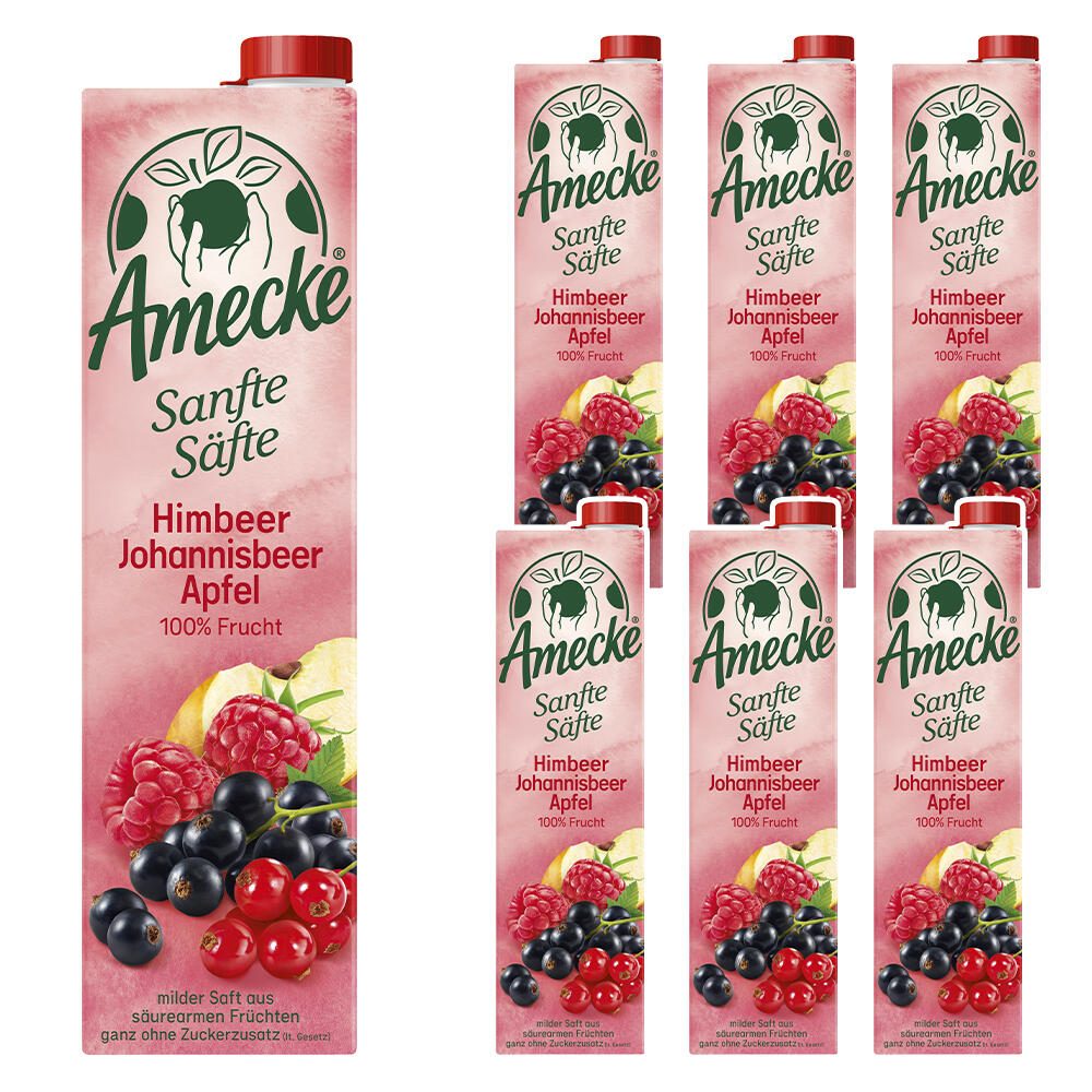 Amecke Sanfte Säfte Himbeere Johannisbeere Apfel Fruchtsaftkonzentrat 461695