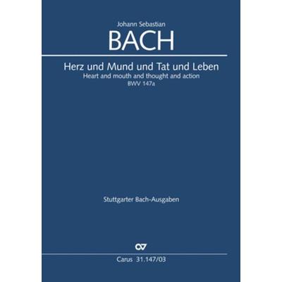 Herz und Mund und Tat und Leben (Klavierauszug) -