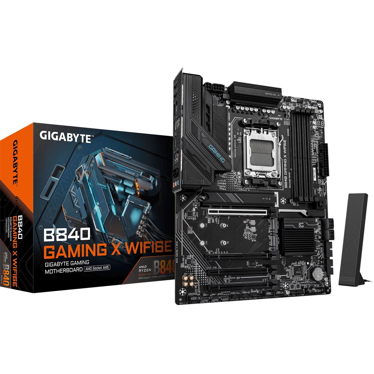 Gigabyte GAMING X WIFI6E AMD B840 So.AM5 DDR5 ATX Retail