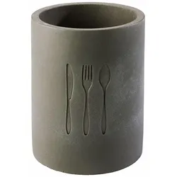 APS ELEMENT Besteckständer/ Besteckbehälter, Ø 11 cm, H: 14 cm, mit möbelschonenden Unterseite