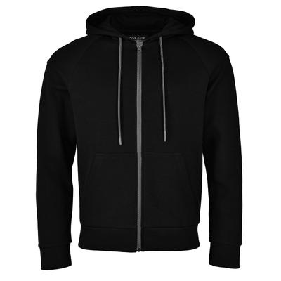Kapuzensweatjacke TOP GUN "TG22005", Herren, Gr. 52L, schwarz, Material: 80% Baumwolle .20% Polyester, Sweatjacken