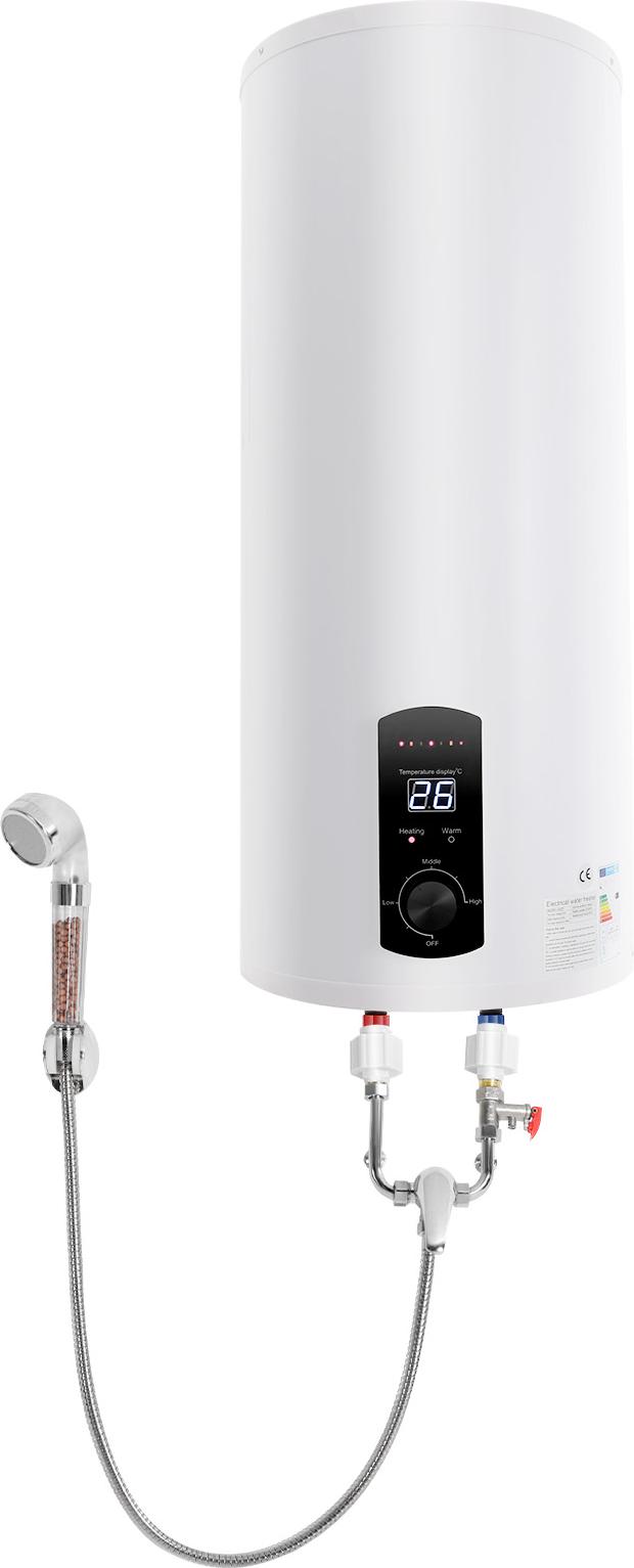 Durchlauferhitzer, Digitale Anzeige, Schnelles Heizen, WEISS