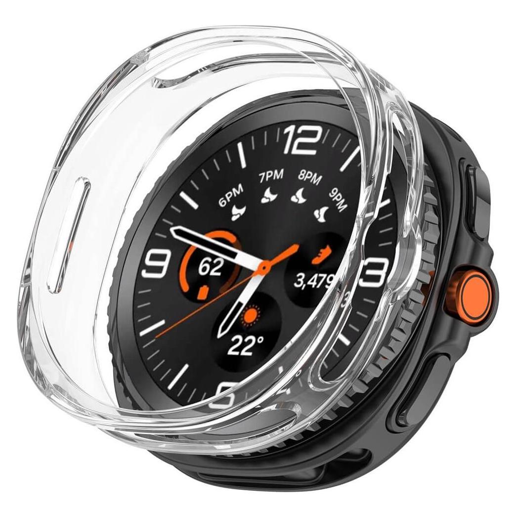 Cover-Discount Samsung Galaxy Watch 8 Classic - 46mm - Gummi Schutz Case transparent (69380128)