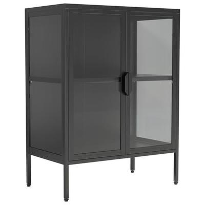 Stahl Glas Standvitrine Vitrine Schaukasten FlokaS