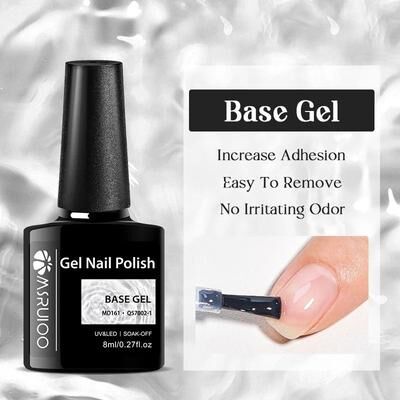 Uplift Essentials 8ml Essential Base And Finishing Gel Set base Gel