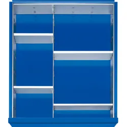 Einteilungs-Set für alle Rau Werkbank-Schubladen  - für Schubladenhöhe 180 mm und höher