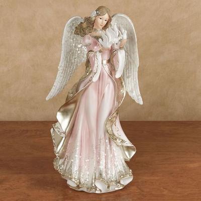 Touch of Class Isabella Angel Figurine Pink , Pink