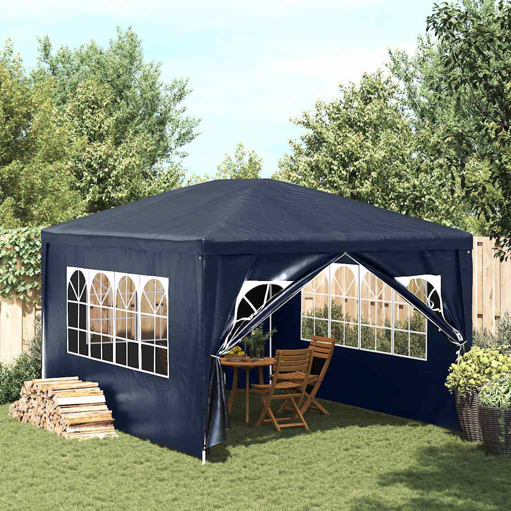 vidaXL Carpa para fiestas azul 3x4 m Azul