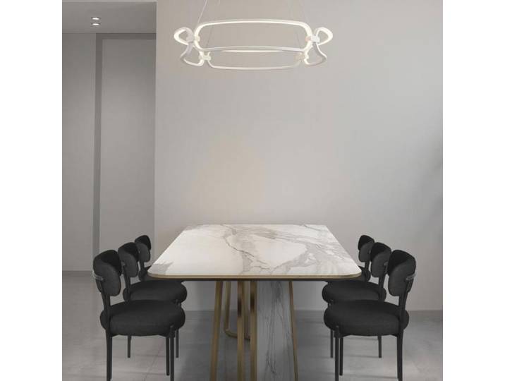 Chaises de salle à manger avec dossier -6 chaises - Chaises de bureau -noir -50*50*75cm -MIPAN -CHAISE