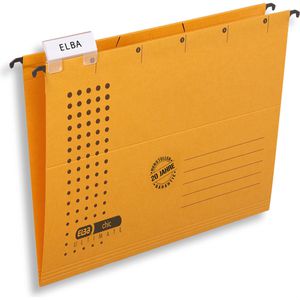 Elba Hängemappen 100552087, chic Ultimate, A4, gelb, Karton, 25 Stück